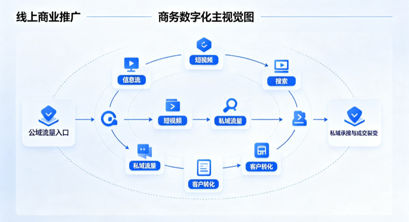 怀集县线上商业推广怎么做？全域流量闭环搭建与低成本转化实战指南