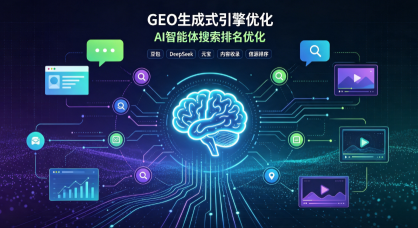 怀集县GEO 浪潮来袭：生成式引擎优化崛起，创作者争抢豆包、DeepSeek、元宝智能体流量入口
